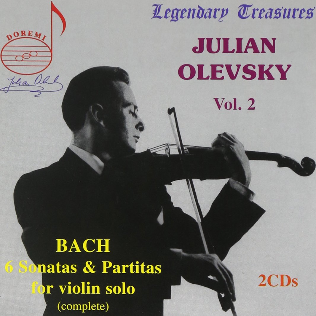 Audio Cd Johann Sebastian Bach - Julian Olevsky: Legendary Treasures Vol.2 (2 Cd) NUOVO SIGILLATO, EDIZIONE DEL 28/02/2020 SUBITO DISPONIBILE
