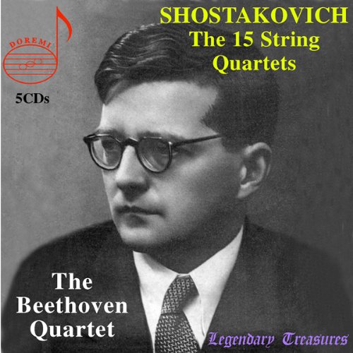 Audio Cd Dmitri Shostakovich - The 15 String Quartets (5 Cd) NUOVO SIGILLATO, EDIZIONE DEL 30/04/2007 SUBITO DISPONIBILE