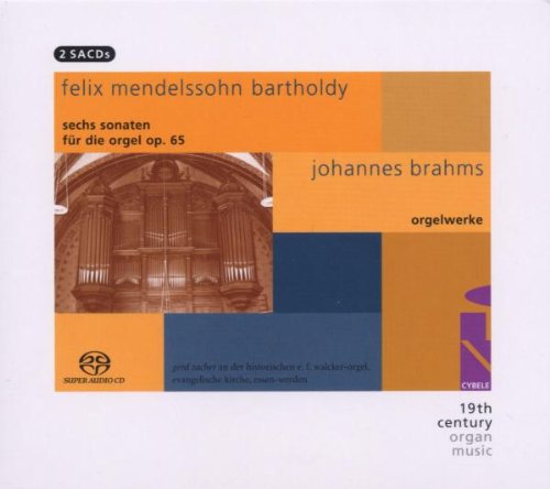 Audio Cd Gerd Zacher - Felix Mendelssohn - Six Sonatas For Organ , Op . 65 Johannes Brahms - Organ Works (2 Sacd) NUOVO SIGILLATO, EDIZIONE DEL 18/09/2007 DISPO ENTRO UN MESE, SU ORDINAZIONE