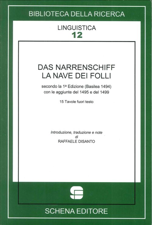 Libri Sebastian Brant - Das Narrenschiff. La Nave Dei Folli NUOVO SIGILLATO, EDIZIONE DEL 01/01/1989 SUBITO DISPONIBILE