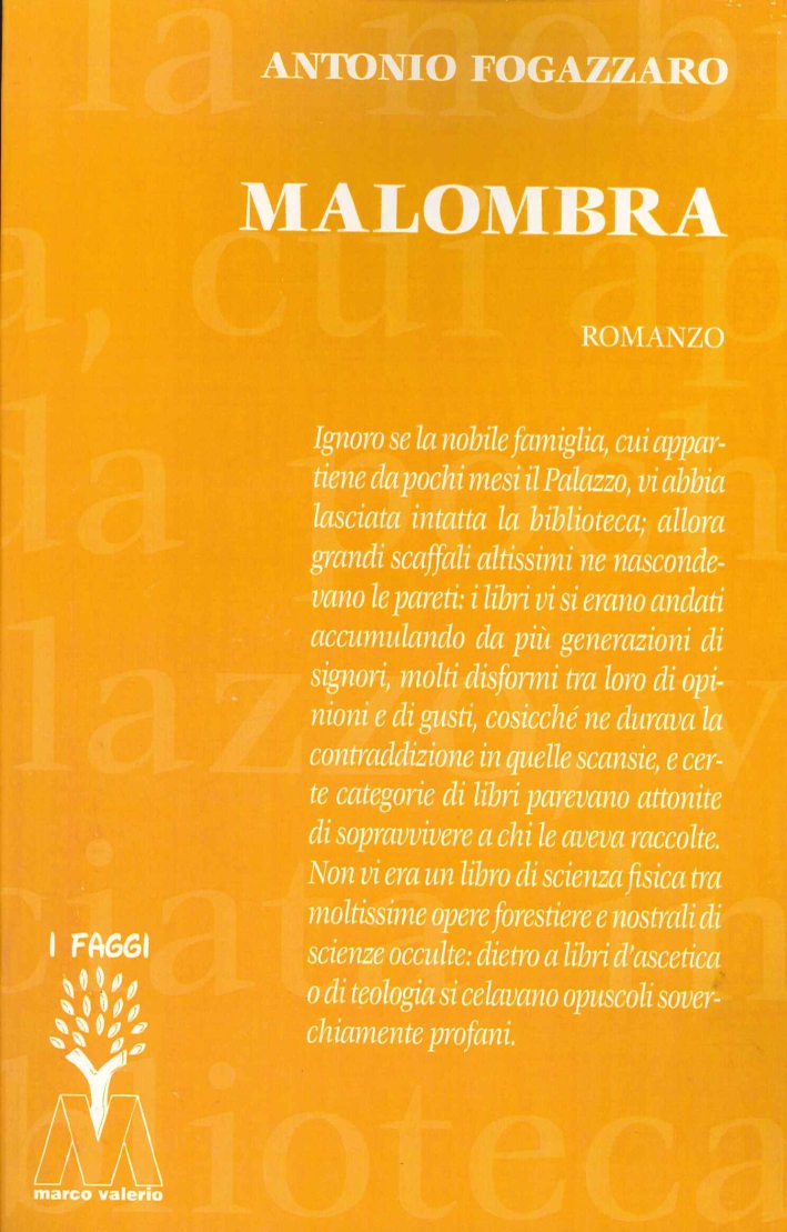 Libri Antonio Fogazzaro - Malombra NUOVO SIGILLATO EDIZIONE DEL SUBITO DISPONIBILE