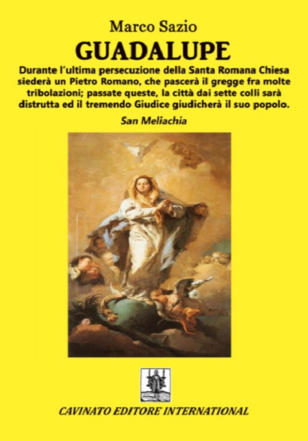 Libri Marco Sazio - Guadalupe NUOVO SIGILLATO, EDIZIONE DEL 01/09/2016 SUBITO DISPONIBILE