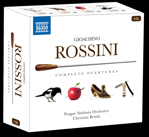 Audio Cd Gioacchino Rossini - Complete Overtures (4 Cd) NUOVO SIGILLATO, EDIZIONE DEL 23/12/2016 SUBITO DISPONIBILE