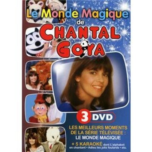 Music Dvd Chantal Goya - Le Monde Magique (3 Dvd) NUOVO SIGILLATO, EDIZIONE DEL 19/09/2012 SUBITO DISPONIBILE