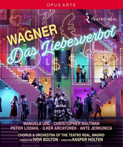 Music Richard Wagner - Das Liebesverbot NUOVO SIGILLATO EDIZIONE DEL SUBITO DISPONIBILE blu-ray