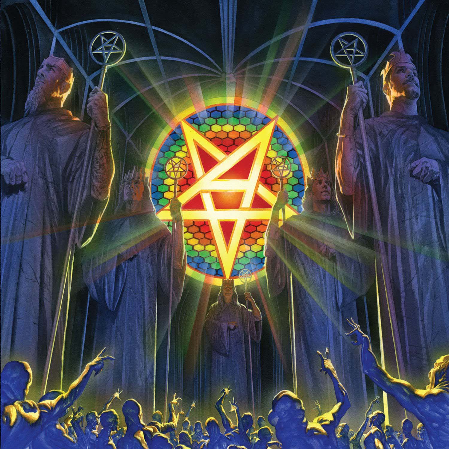 Vinile Anthrax - For All Kings Aqua Vinyl 2 Lp NUOVO SIGILLATO EDIZIONE DEL SUBITO DISPONIBILE blu