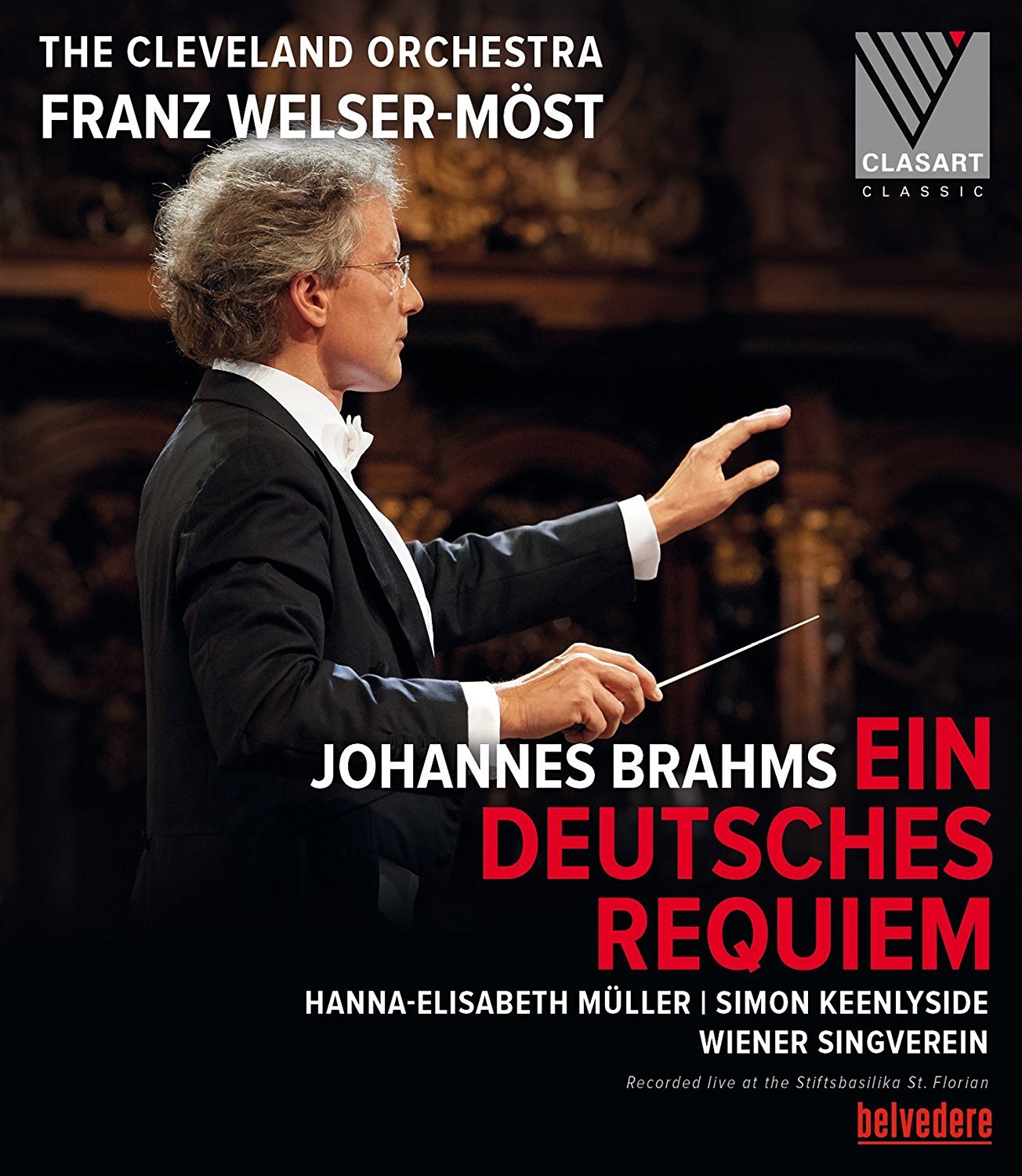Music Blu-Ray Johannes Brahms - Ein Deutsches Requiem NUOVO SIGILLATO, EDIZIONE DEL 13/01/2017 SUBITO DISPONIBILE