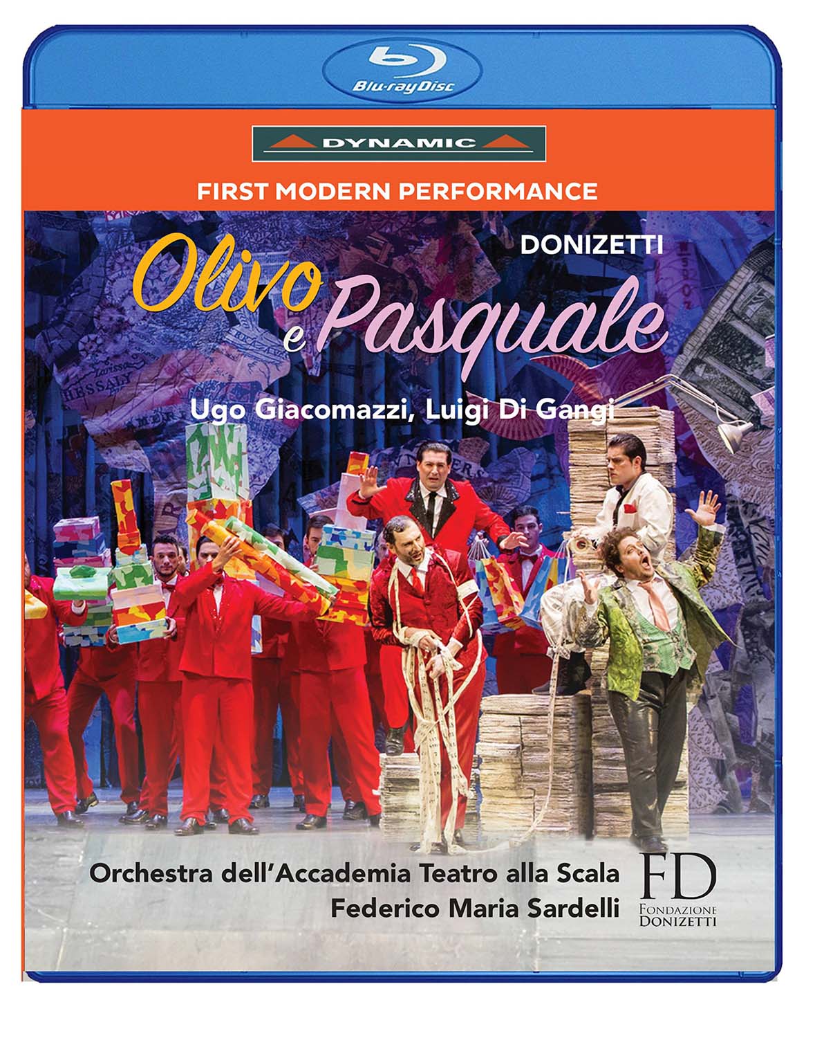 Music Blu-Ray Gaetano Donizetti - Olivo E Pasquale NUOVO SIGILLATO, EDIZIONE DEL 30/03/2017 SUBITO DISPONIBILE