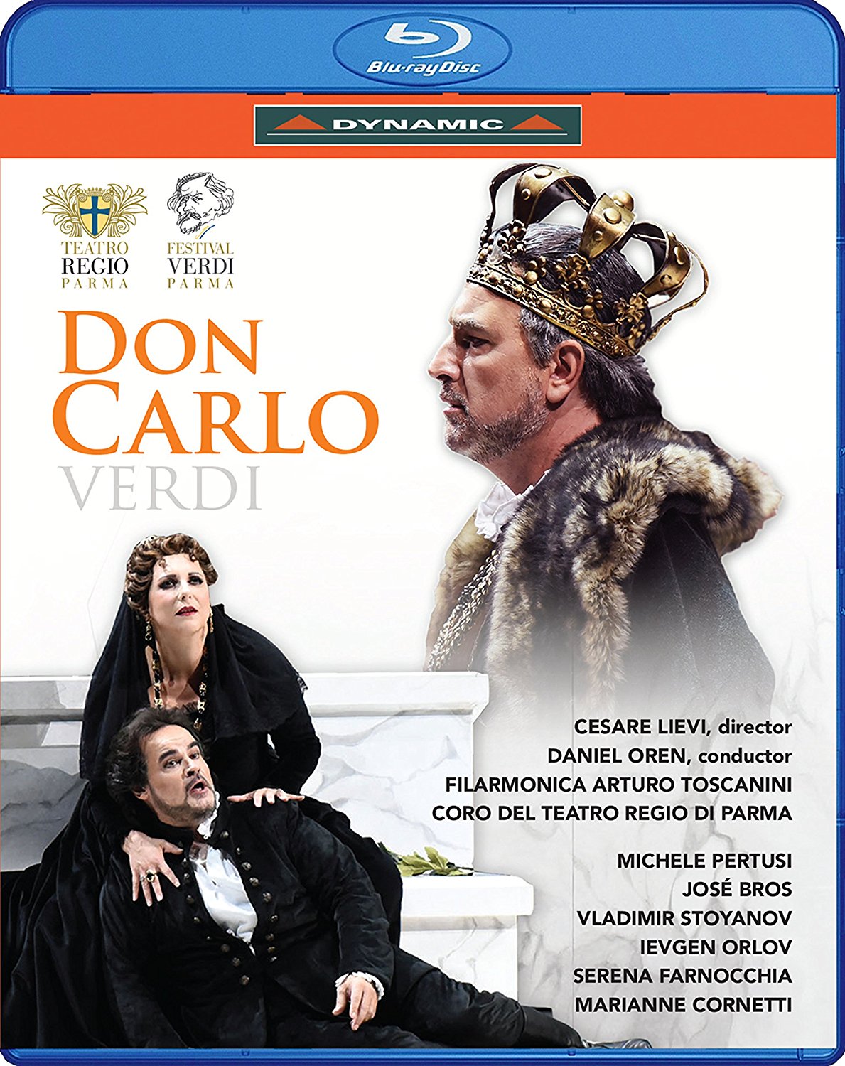 Music Giuseppe Verdi - Don Carlo NUOVO SIGILLATO EDIZIONE DEL SUBITO DISPONIBILE blu-ray