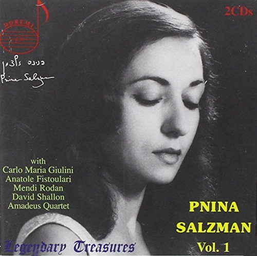 Audio Cd Pnina Salzman: Legendary Treasures Vol.1 (2 Cd) NUOVO SIGILLATO, EDIZIONE DEL 28/02/2020 SUBITO DISPONIBILE
