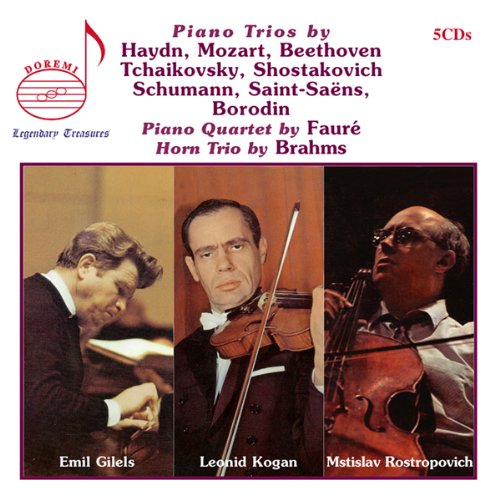Audio Cd Piano Trios: Haydn, Mozart, Beethoven, Tchaikovsky, Shostakovich.. (5 Cd) NUOVO SIGILLATO, EDIZIONE DEL 06/12/2007 SUBITO DISPONIBILE