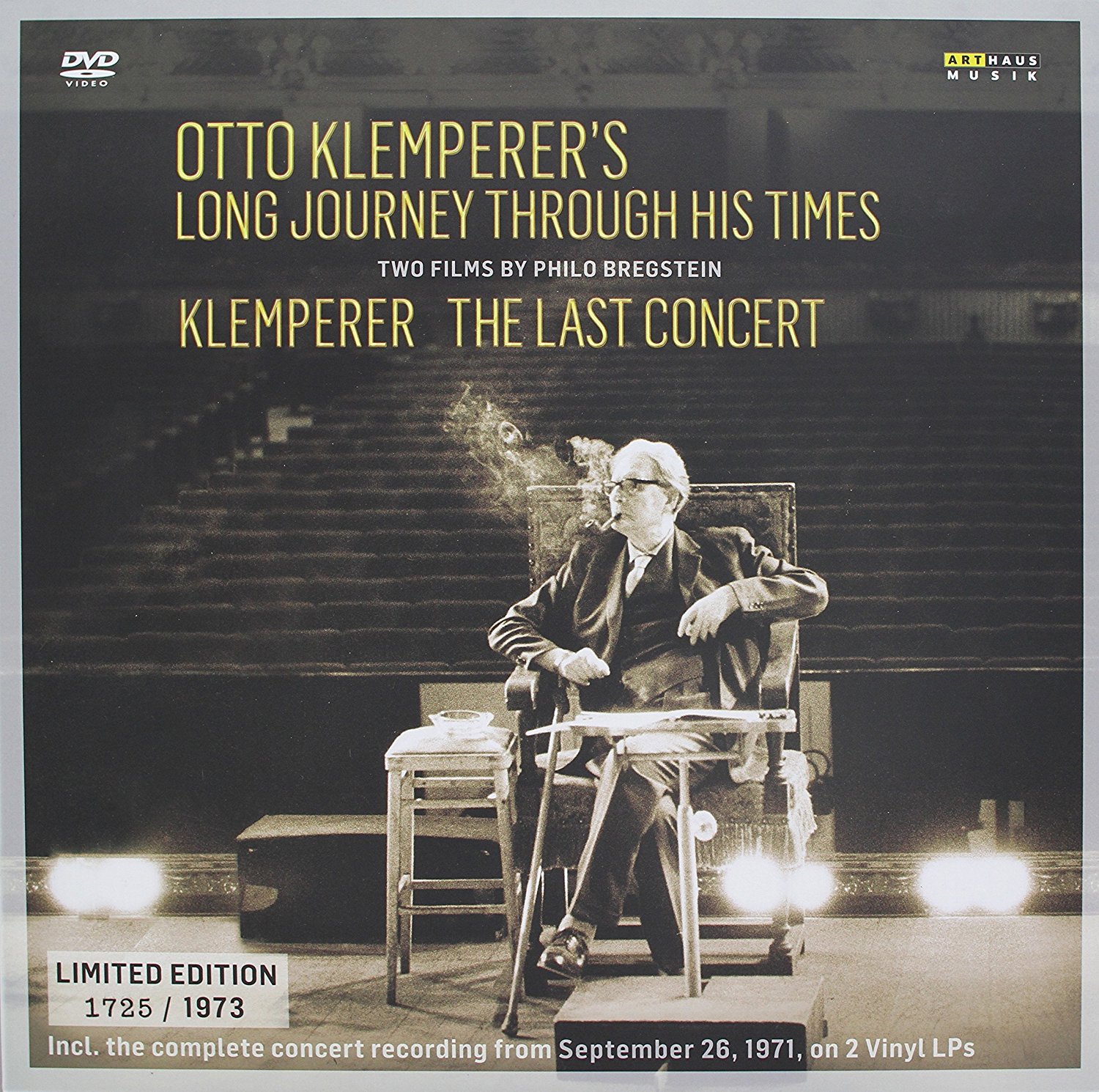 Vinile Otto Klemperer's Long Journey Through His Times / Klemperer The Last Concert (2 Dvd+2 Lp) NUOVO SIGILLATO, EDIZIONE DEL 13/01/2017 SUBITO DISPONIBILE
