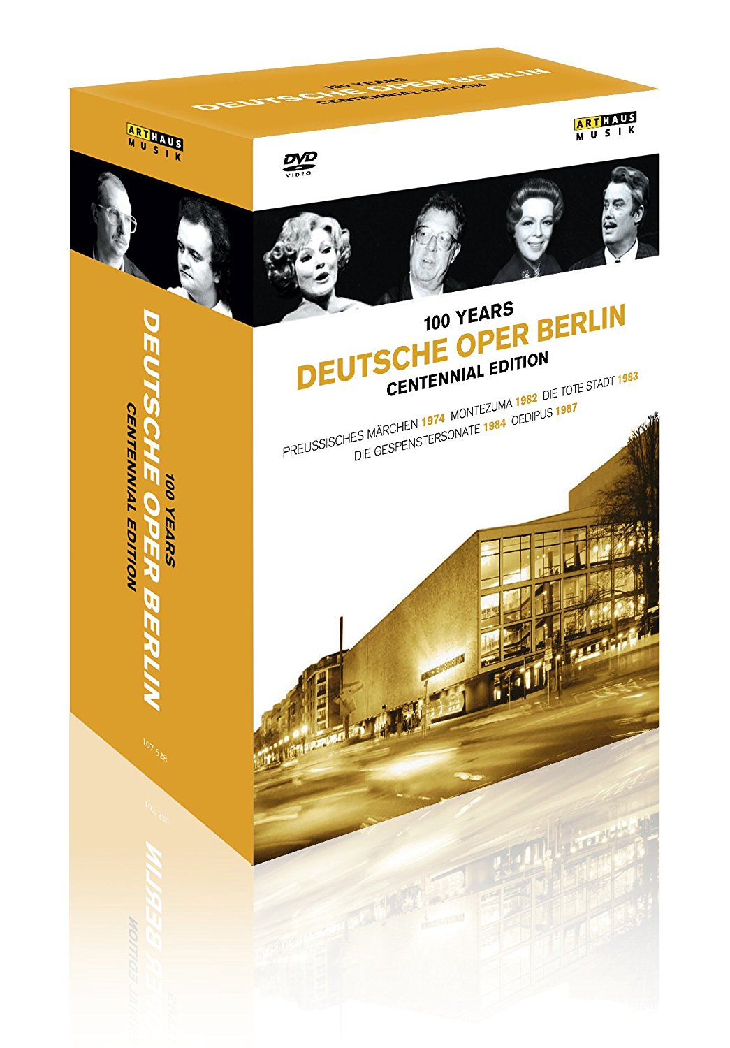 Music Dvd Deutsche Oper Berlin: 100 Years (5 Dvd) NUOVO SIGILLATO, EDIZIONE DEL 05/06/2013 SUBITO DISPONIBILE