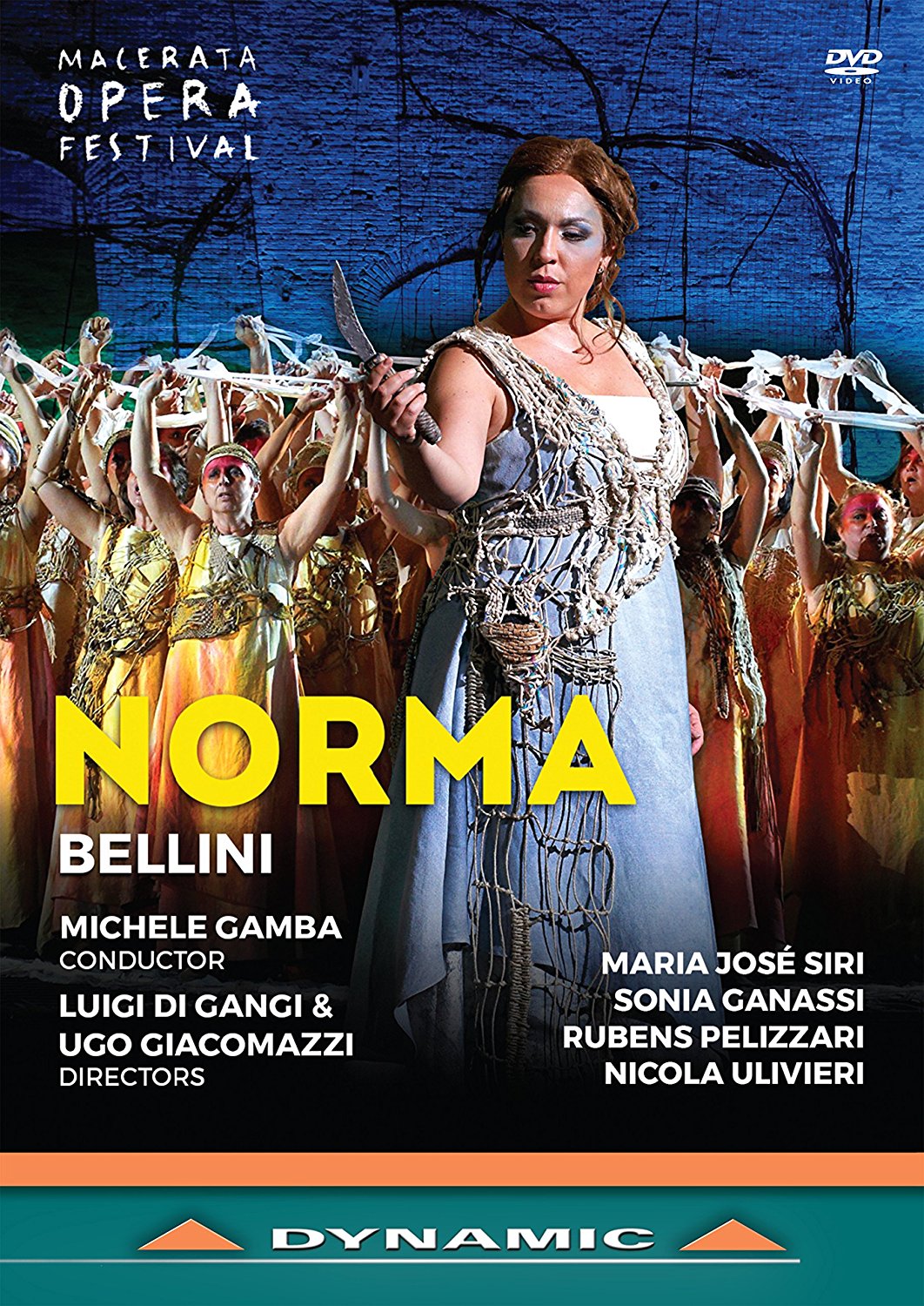 Music Dvd Vincenzo Bellini - Norma NUOVO SIGILLATO, EDIZIONE DEL 15/09/2017 SUBITO DISPONIBILE