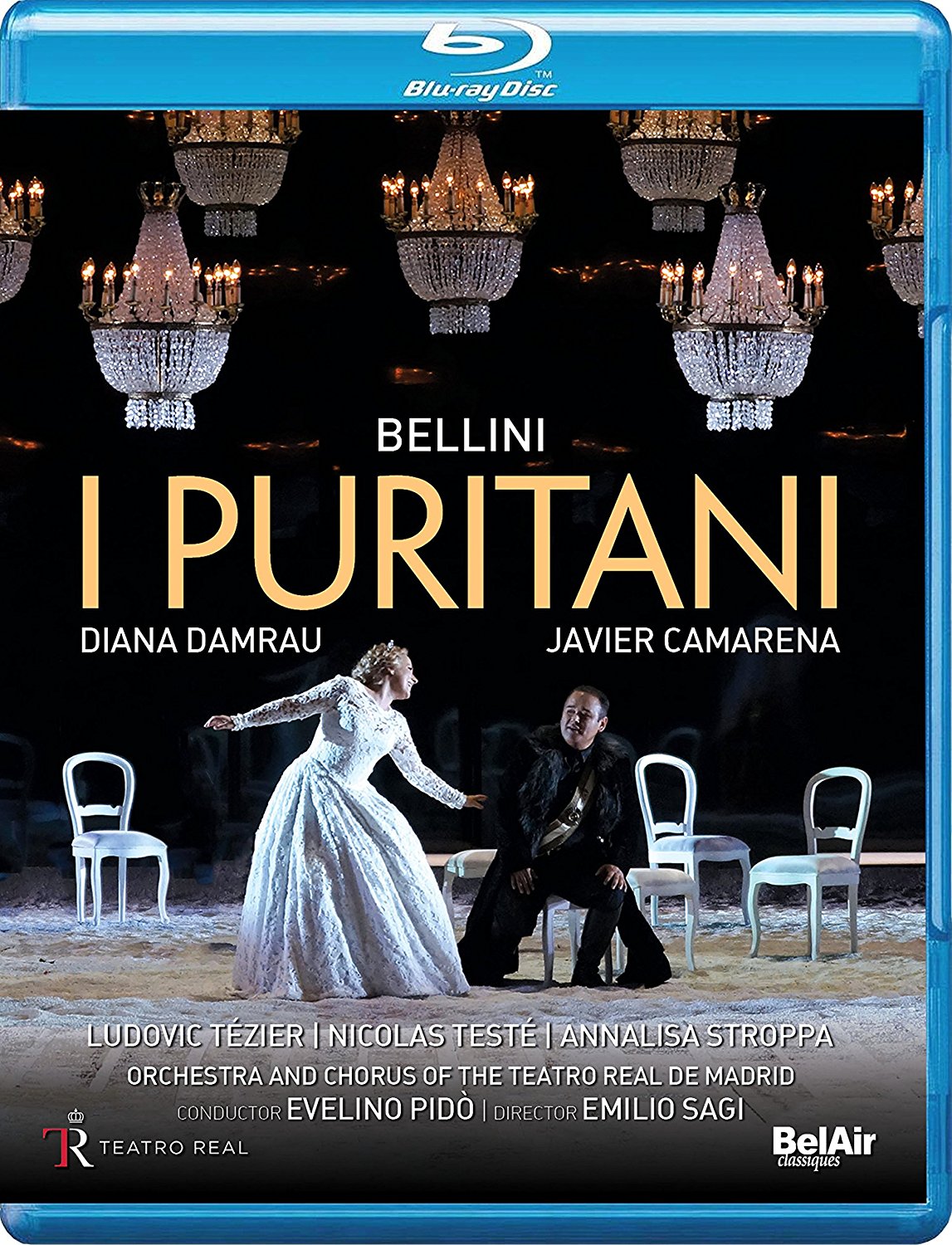 Music Blu-Ray Vincenzo Bellini - I Puritani NUOVO SIGILLATO, EDIZIONE DEL 10/11/2017 SUBITO DISPONIBILE