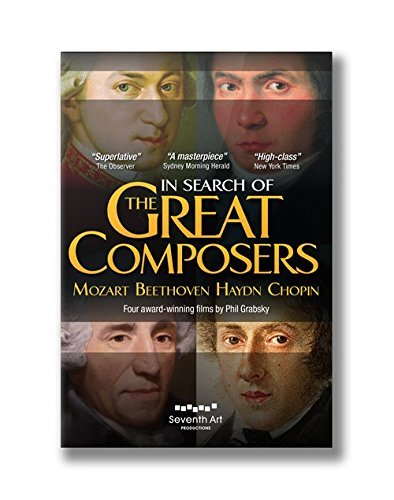 Music Dvd In Search Of The Great Composers: Beethoven, Mozart, Haydn, Chopin NUOVO SIGILLATO, EDIZIONE DEL 18/11/2016 SUBITO DISPONIBILE