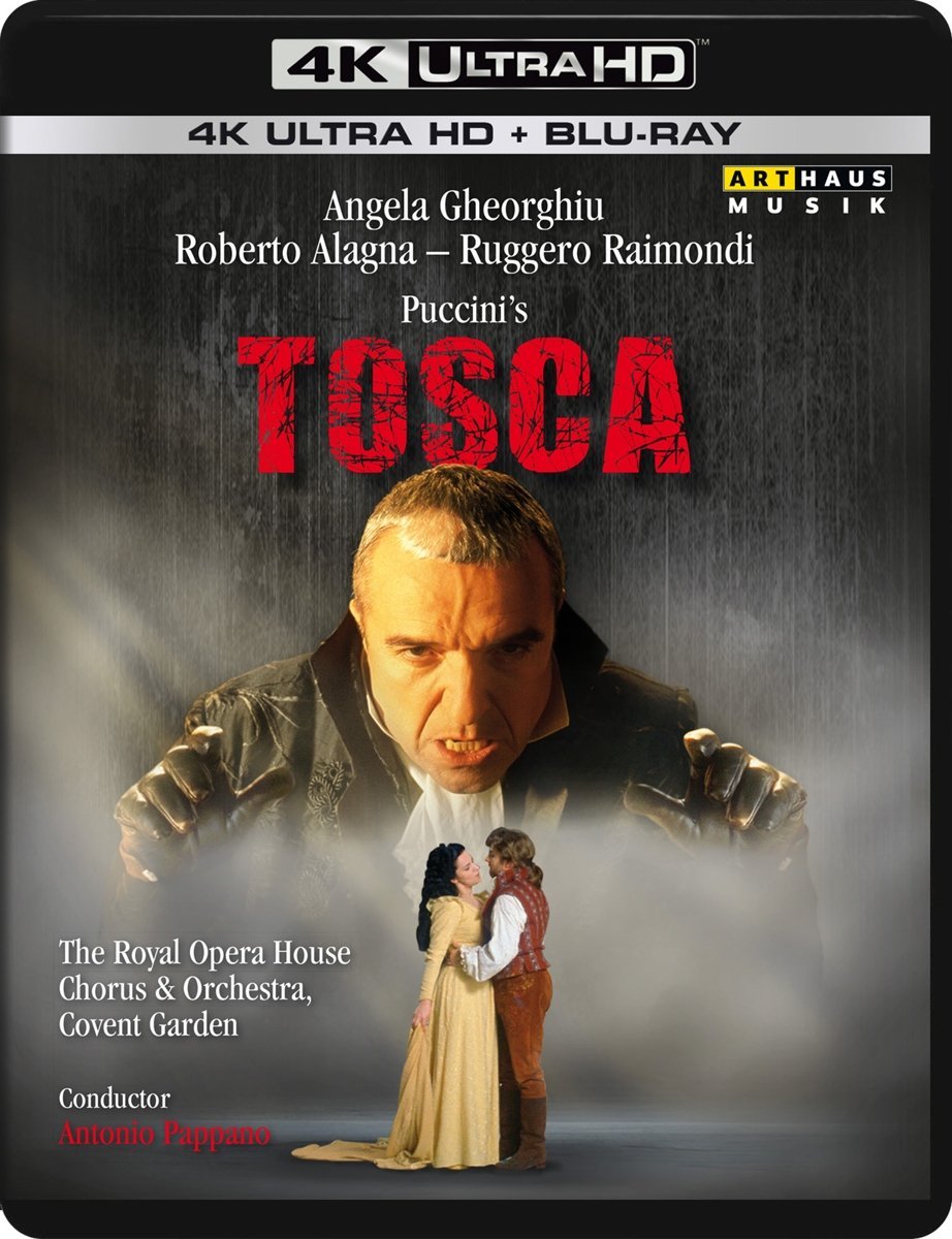 Music Blu-Ray Giacomo Puccini - Tosca (4k Ultra Hd) NUOVO SIGILLATO, EDIZIONE DEL 01/12/2017 SUBITO DISPONIBILE