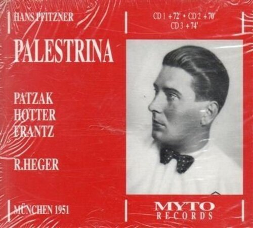Audio Cd Hans Pfitzner - Palestrina 1917 3 Cd NUOVO SIGILLATO SUBITO DISPONIBILE