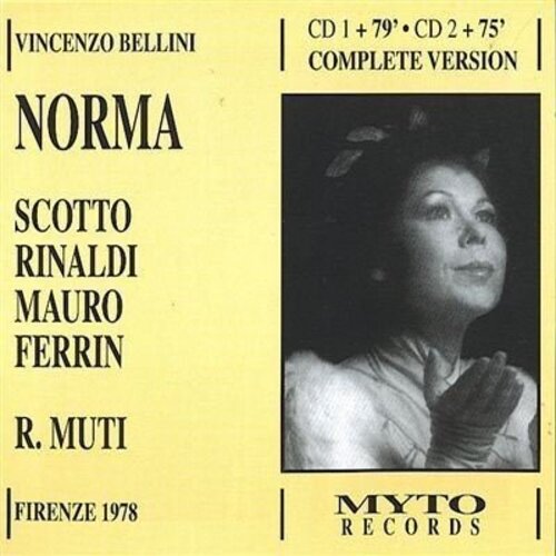 Audio Cd Vincenzo Bellini - Norma (2 Cd) NUOVO SIGILLATO SUBITO DISPONIBILE