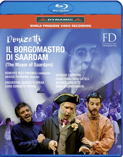 Music Blu-Ray Gaetano Donizetti - Il Borgomastro Di Saardam (Melodramma Giocoso) NUOVO SIGILLATO, EDIZIONE DEL 20/02/2018 SUBITO DISPONIBILE