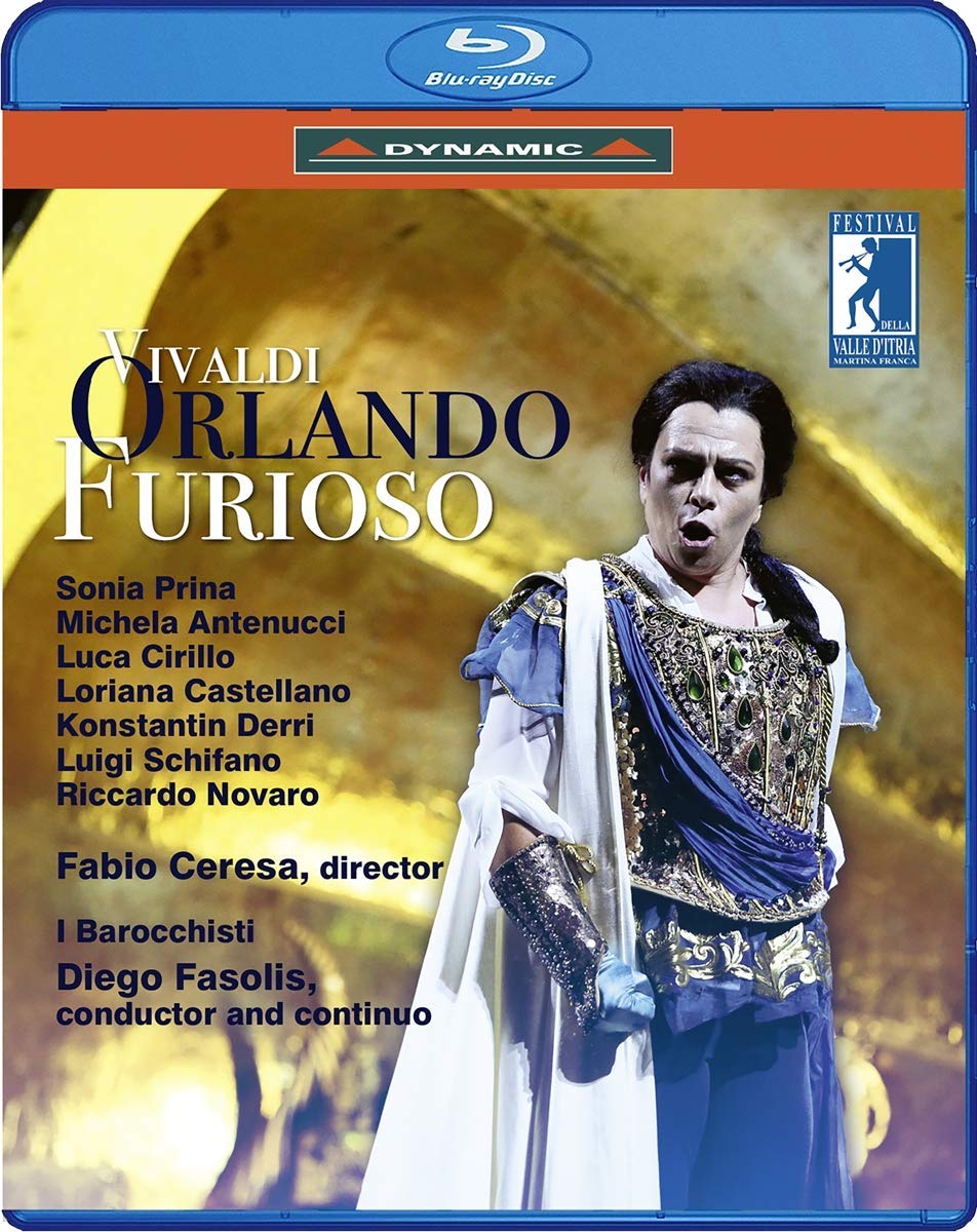 Music Blu-Ray Antonio Vivaldi - Orlando Furioso NUOVO SIGILLATO, EDIZIONE DEL 14/09/2018 SUBITO DISPONIBILE