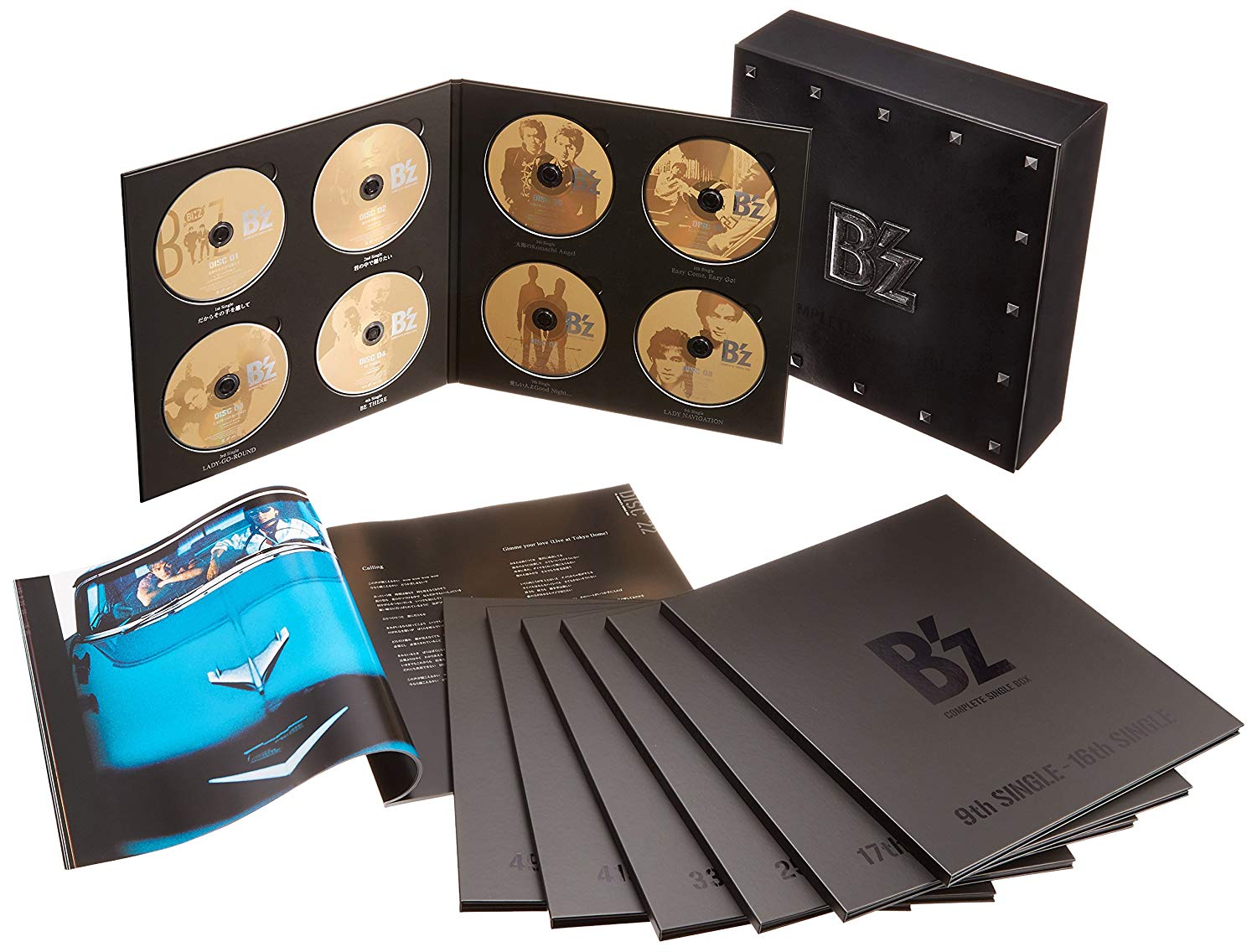 Audio Cd B'Z - B'Z Complete Single Box Black Edition (53 Cd+2 Dvd) NUOVO SIGILLATO, EDIZIONE DEL 30/08/2017 SUBITO DISPONIBILE