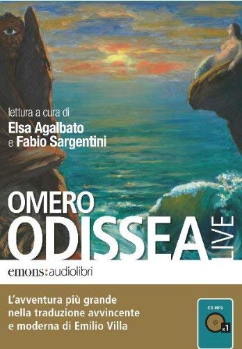 Audiolibro Odissea - Omero (Audiolibro) NUOVO SIGILLATO, EDIZIONE DEL 15/07/2010 SUBITO DISPONIBILE