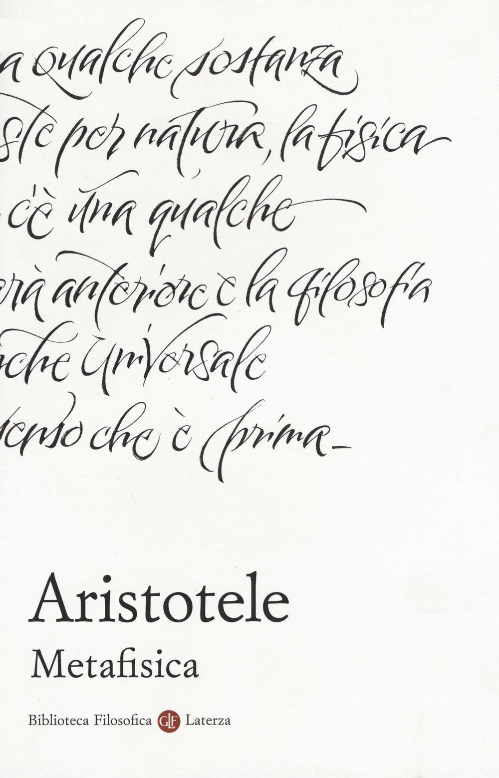 Libri Aristotele - Metafisica. Testo Greco A Fronte NUOVO SIGILLATO EDIZIONE DEL SUBITO DISPONIBILE