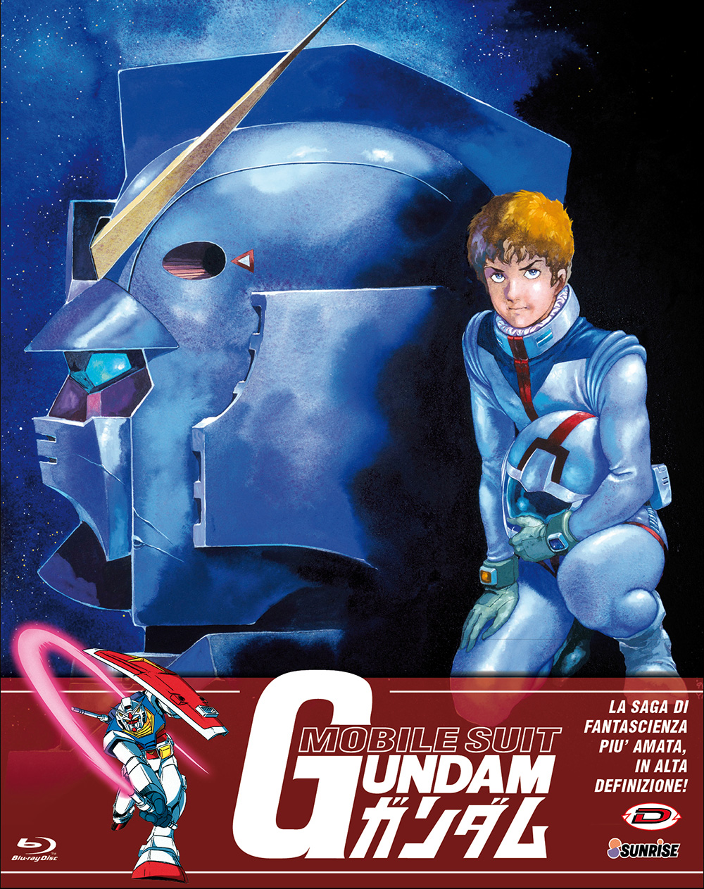 Blu-Ray Mobile Suit Gundam - The Complete Series (Eps 01-42) (5 Blu-Ray) NUOVO SIGILLATO, EDIZIONE DEL 27/02/2019 SUBITO DISPONIBILE