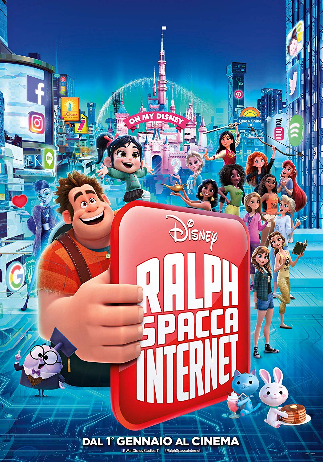 Blu-Ray Ralph Spaccatutto / Ralph Spacca Internet (2 Blu-Ray) NUOVO SIGILLATO, EDIZIONE DEL 08/05/2019 SUBITO DISPONIBILE