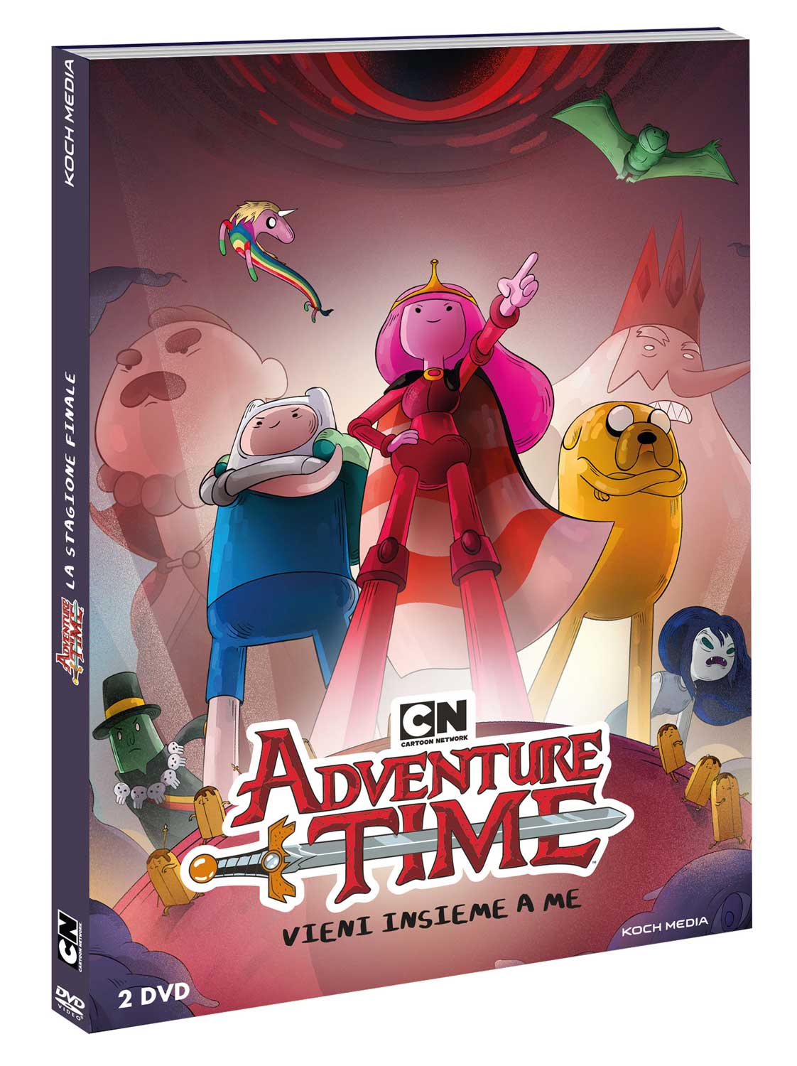 Dvd Adventure Time (2 Dvd) NUOVO SIGILLATO, EDIZIONE DEL 12/02/2019 SUBITO DISPONIBILE