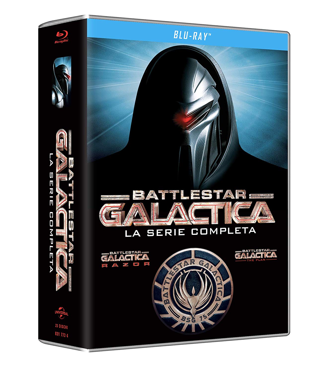Blu-Ray Battlestar Galactica - La Serie Completa (Ed 2018) (23 Blu-Ray) NUOVO SIGILLATO, EDIZIONE DEL 12/12/2018 SUBITO DISPONIBILE