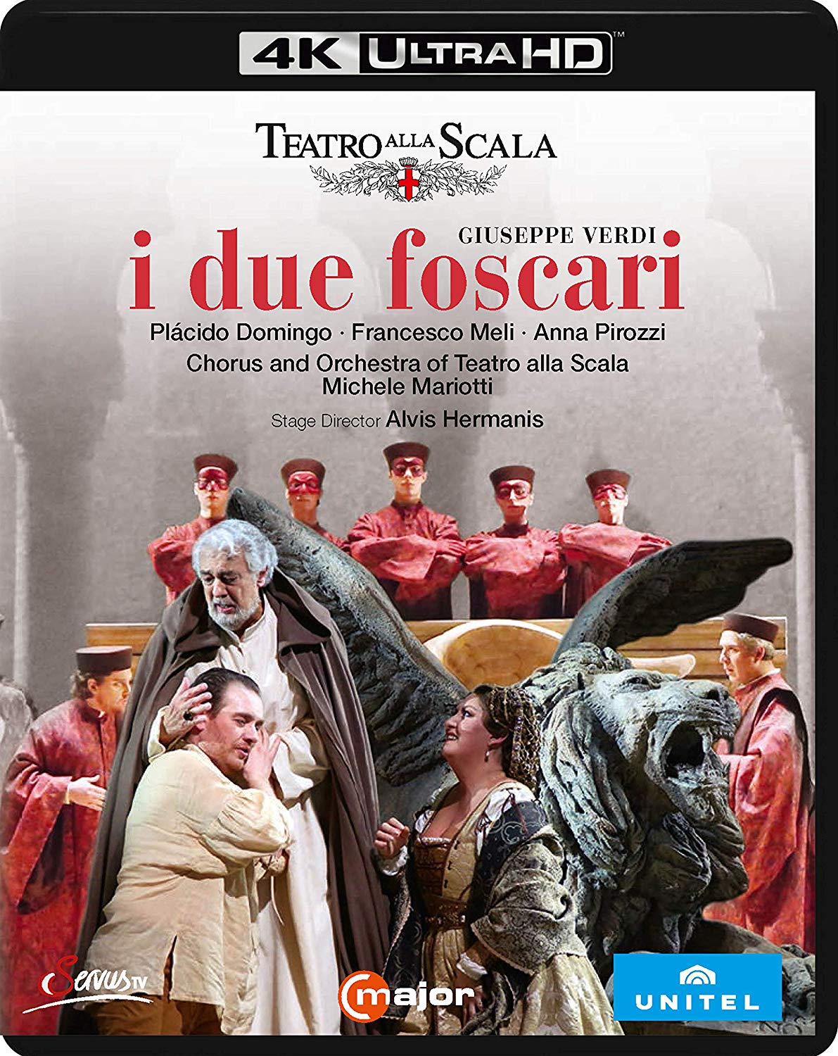 Music Blu-Ray Giuseppe Verdi - I Due Foscari (4K Ultra HD) NUOVO SIGILLATO, EDIZIONE DEL 15/01/2019 SUBITO DISPONIBILE
