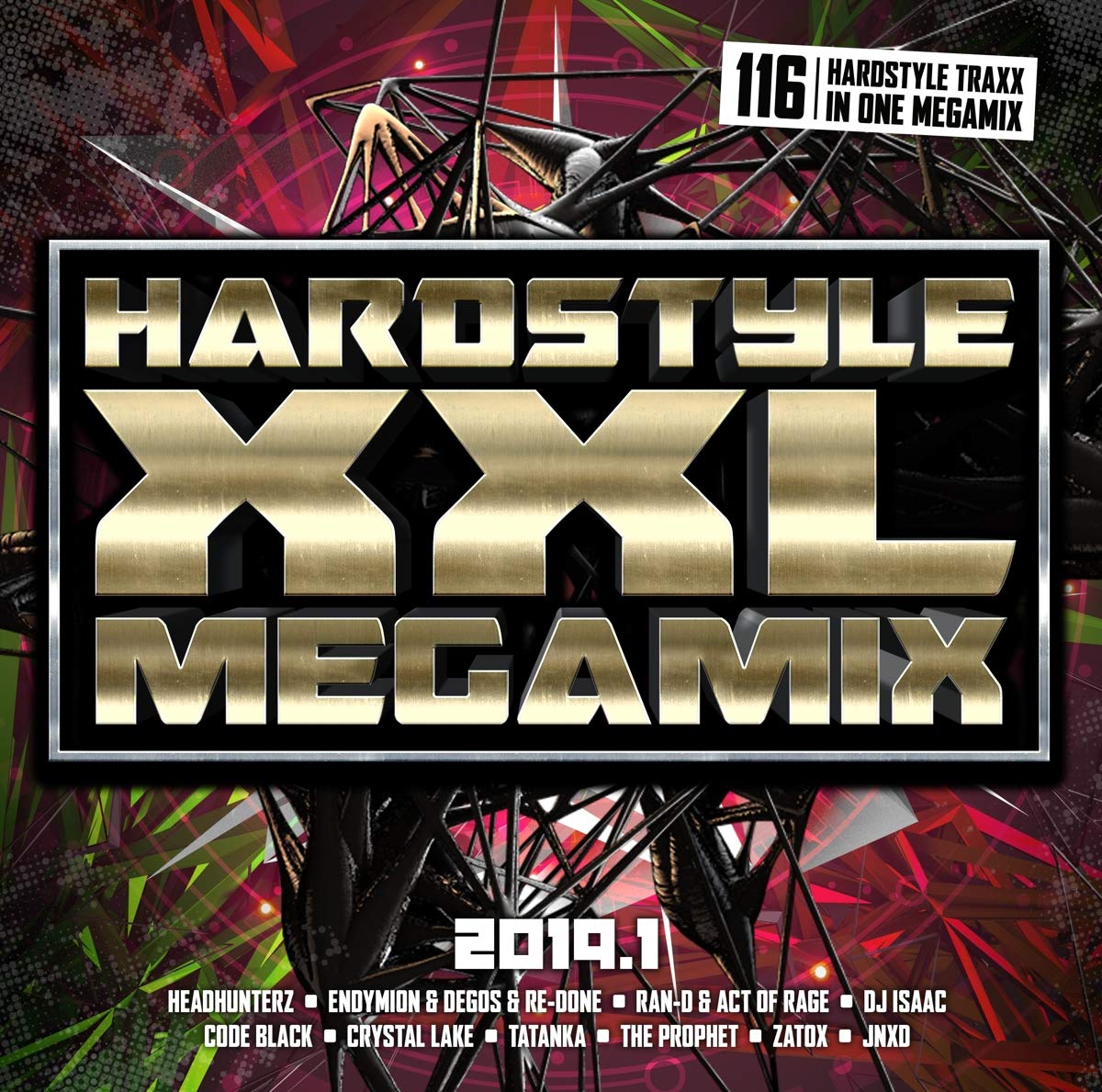 Audio Cd Hardstyle Xxl Megamix 2019.1 / Various (2 Cd) NUOVO SIGILLATO, EDIZIONE DEL 28/02/2019 SUBITO DISPONIBILE
