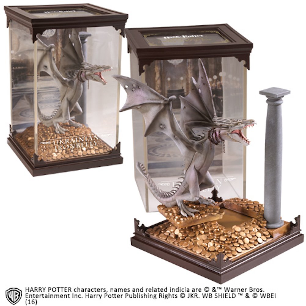 Merchandising Harry Potter: Noble Collection - Magical Creatures - Ukrainain Iron Belly Dragon (Figure) NUOVO SIGILLATO, EDIZIONE DEL 16/12/2019 SUBITO DISPONIBILE