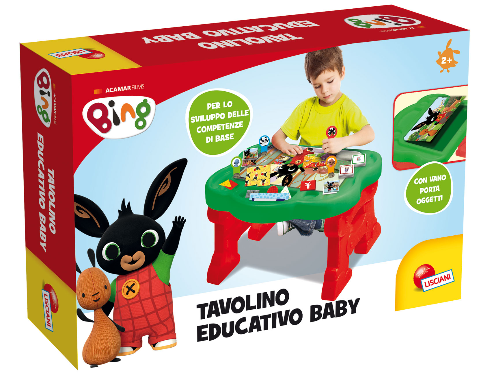 Merchandising Bing: Lisciani - Banchetto Educativo Baby NUOVO SIGILLATO, EDIZIONE DEL 10/07/2019 DISPO ENTRO UN MESE, SU ORDINAZIONE