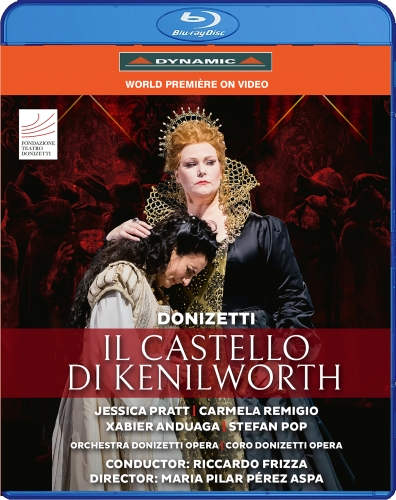 Music Blu-Ray Gaetano Donizetti - Il Castello Di Kenilworth NUOVO SIGILLATO, EDIZIONE DEL 30/03/2019 SUBITO DISPONIBILE