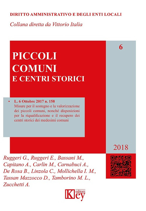 Libri Piccoli Comuni E Centri Storici NUOVO SIGILLATO, EDIZIONE DEL 28/06/2018 SUBITO DISPONIBILE