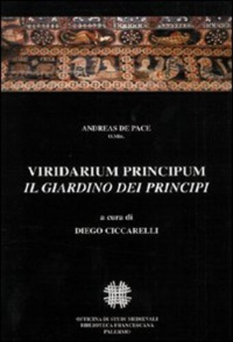 Libri De Pace Andrea - Viridarium Principum Vol 09 NUOVO SIGILLATO, EDIZIONE DEL 30/09/2003 SUBITO DISPONIBILE