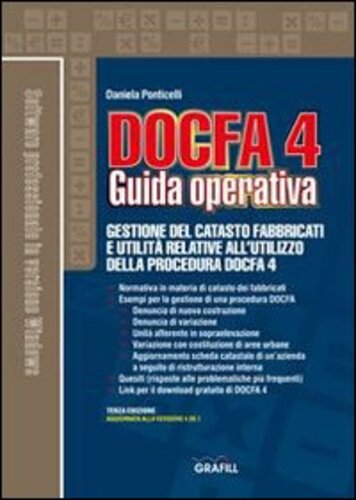 Libri Daniela Ponticelli - Docfa 4.0. Guida Operativa. Con Contenuto Digitale Per Download E Accesso On Line NUOVO SIGILLATO SUBITO DISPONIBILE