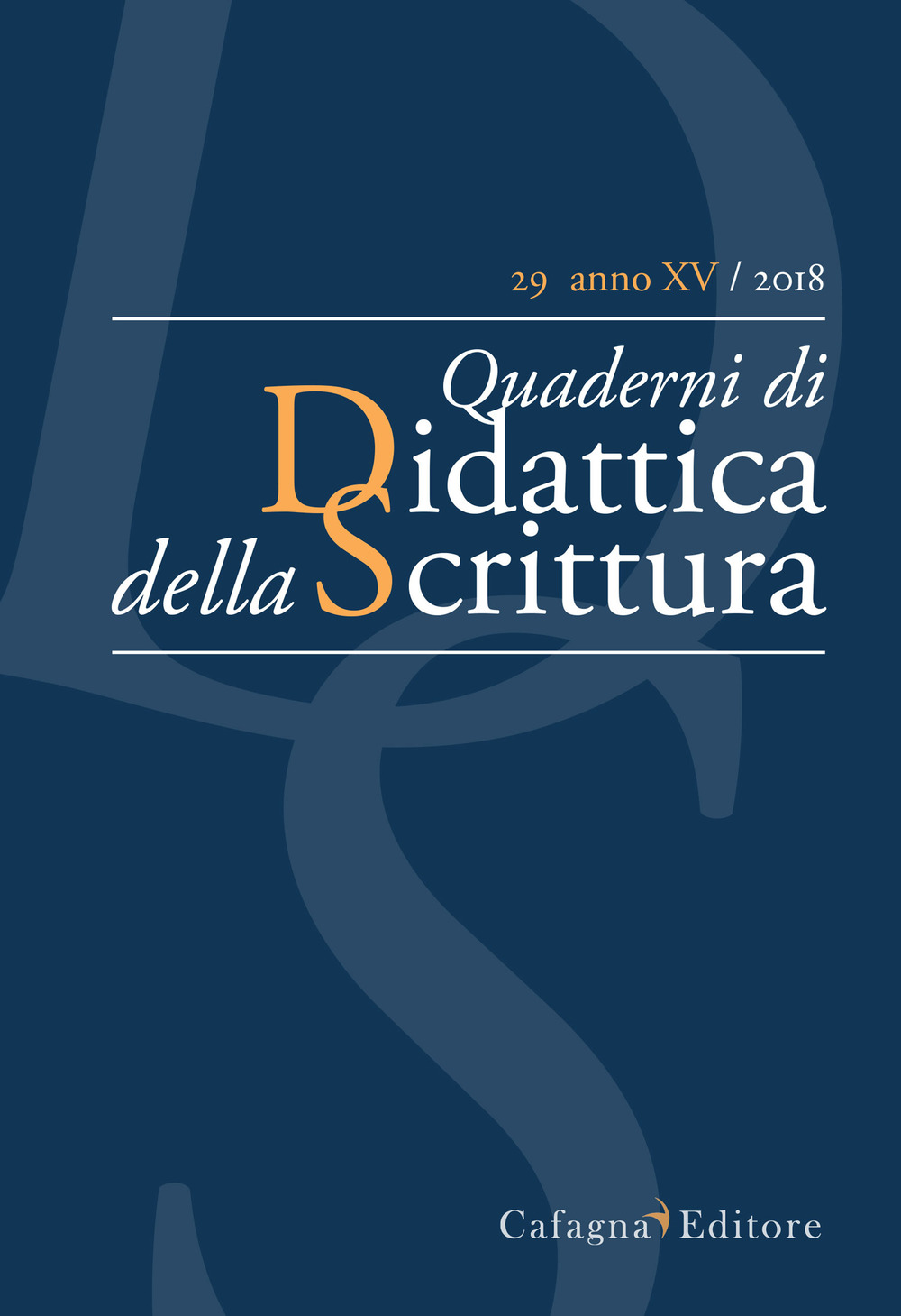 Libri Qds. Quaderni Di Didattica Della Scrittura (2018) Vol 29 NUOVO SIGILLATO SUBITO DISPONIBILE
