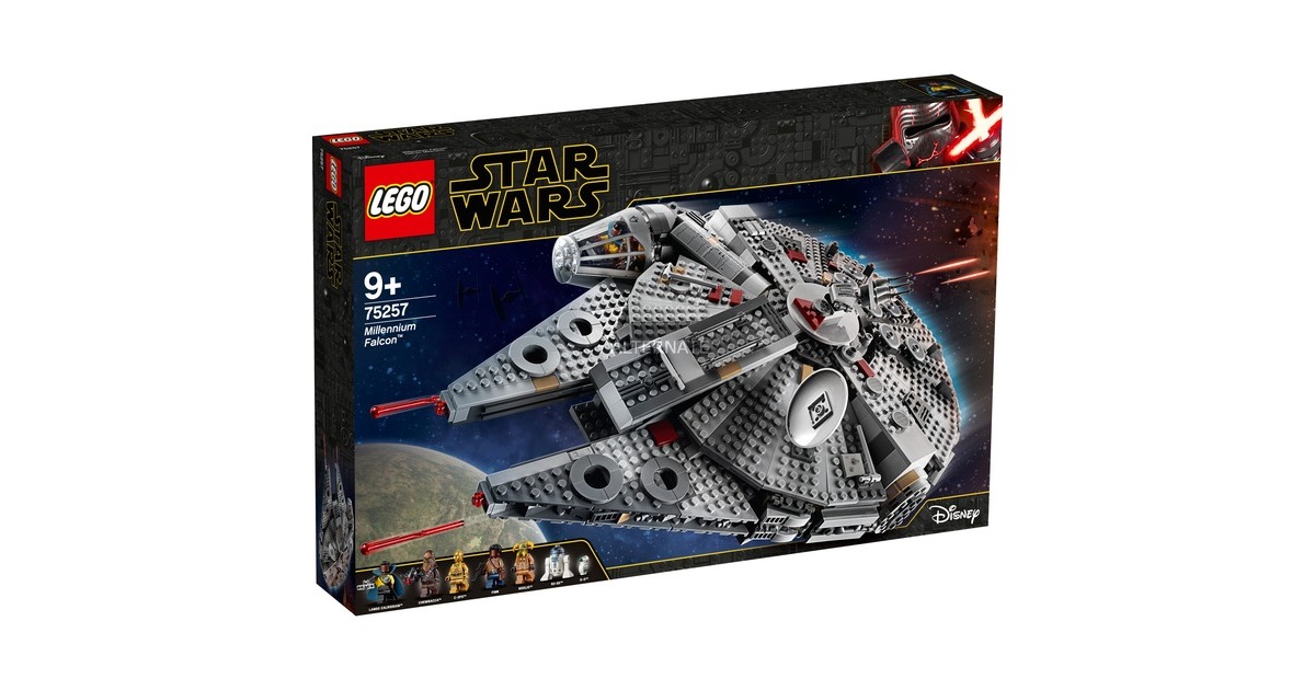 Merchandising Star Wars: Lego 75257 - Millennium Falcon NUOVO SIGILLATO, EDIZIONE DEL 09/10/2019 SUBITO DISPONIBILE