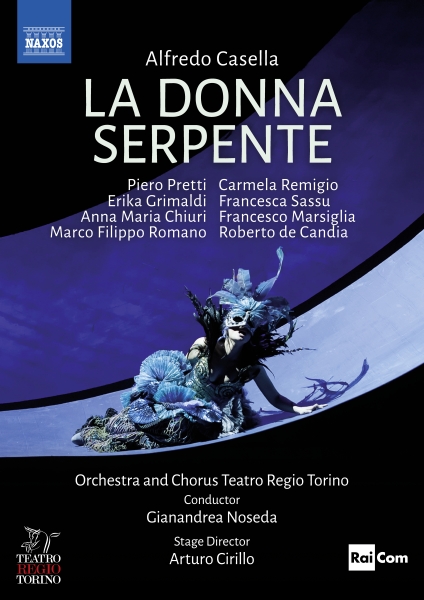 Music Dvd Alfredo Casella - La Donna Serpente NUOVO SIGILLATO, EDIZIONE DEL 01/06/2019 SUBITO DISPONIBILE