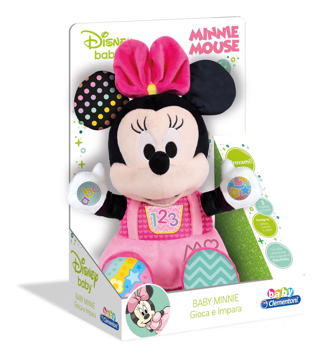 Merchandising : Disney Baby - Baby Minnie Gioca E Impara Peluche NUOVO SIGILLATO EDIZIONE DEL SUBITO DISPONIBILE
