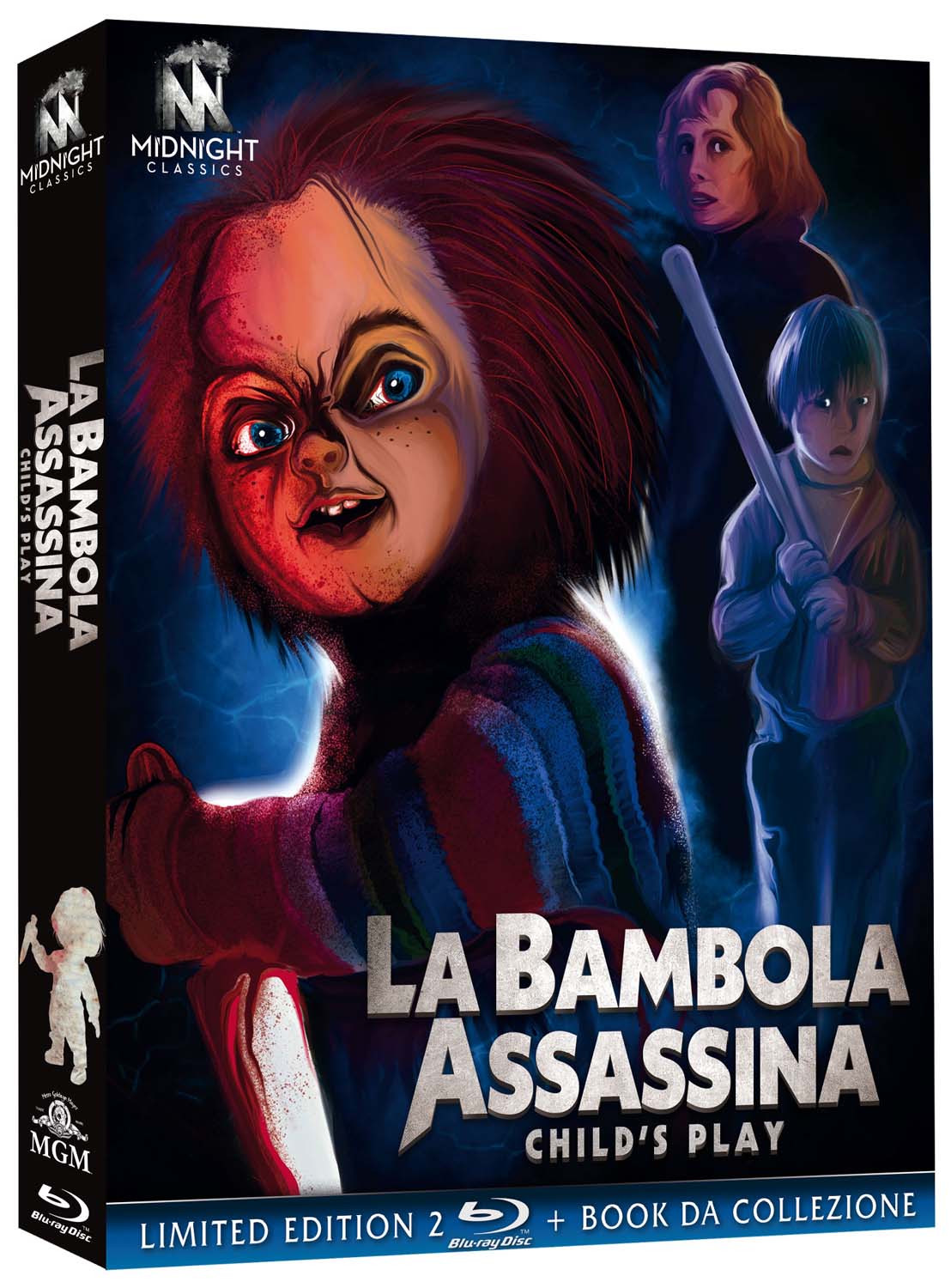 Bambola Assassina La 1988 Ltd Edition 3 +Booklet NUOVO SIGILLATO EDIZIONE DEL SUBITO DISPONIBILE blu-ray