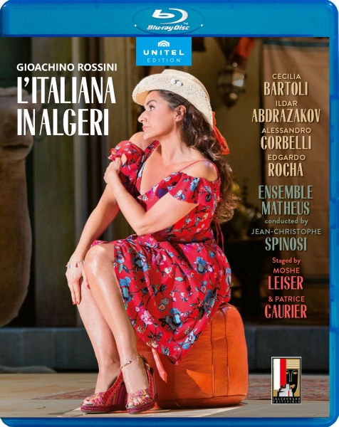 Music Blu-Ray Gioacchino Rossini - L'Italiana In Algeri NUOVO SIGILLATO, EDIZIONE DEL 08/06/2019 SUBITO DISPONIBILE