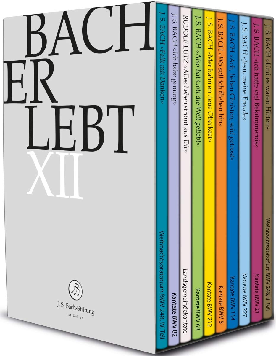 Music Dvd Johann Sebastian Bach - Erlebt XII (10 Dvd) NUOVO SIGILLATO, EDIZIONE DEL 19/07/2018 SUBITO DISPONIBILE