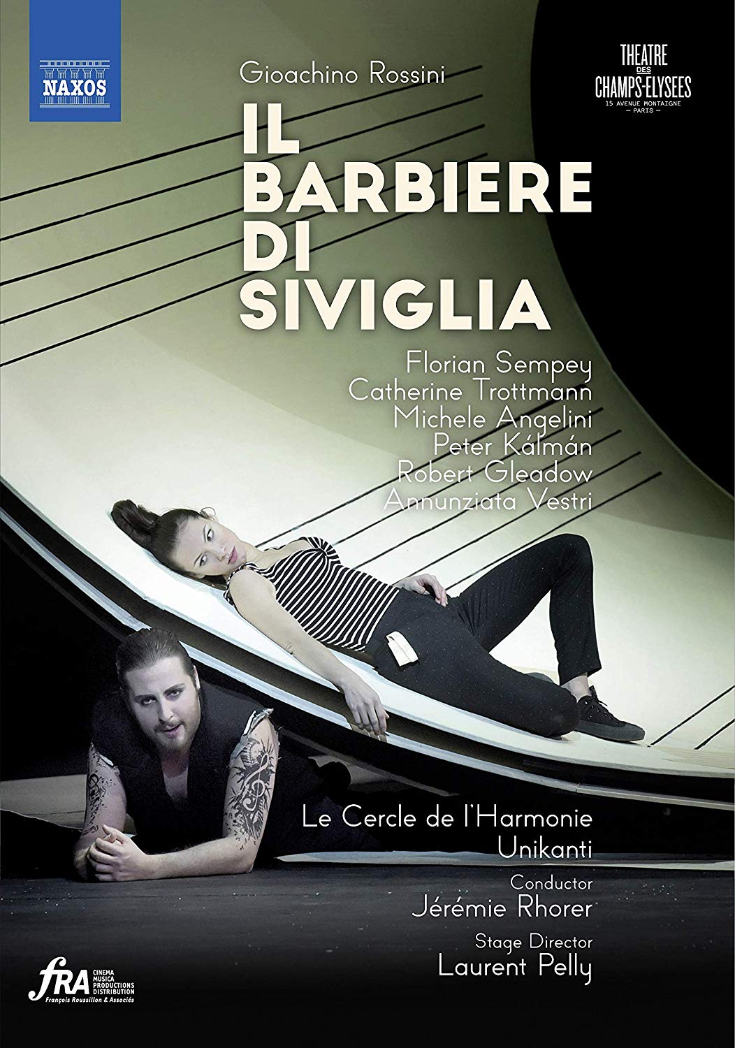 Music Dvd Gioacchino Rossini - Il Barbiere Di Siviglia NUOVO SIGILLATO, EDIZIONE DEL 06/08/2019 SUBITO DISPONIBILE