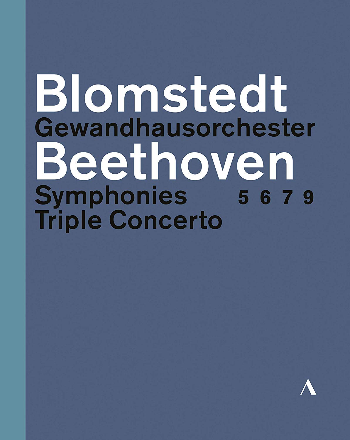 Music Dvd Ludwig Van Beethoven - Symphonies 5, 6, 7, 9 & Triple Concerto (3 Dvd) NUOVO SIGILLATO, EDIZIONE DEL 16/08/2019 SUBITO DISPONIBILE