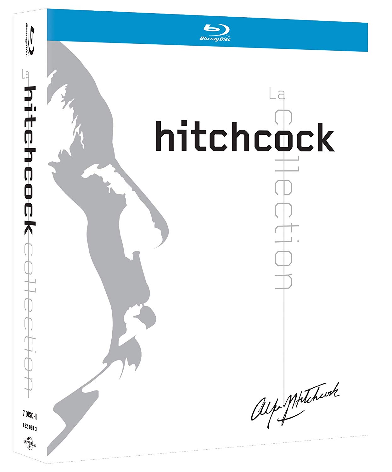 Blu-Ray Hitchcock Collection - White (7 Blu-Ray) NUOVO SIGILLATO, EDIZIONE DEL 08/10/2019 SUBITO DISPONIBILE